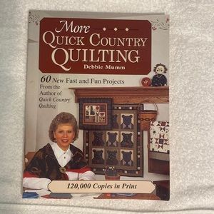 Quick country quilt books by Debbie mom
